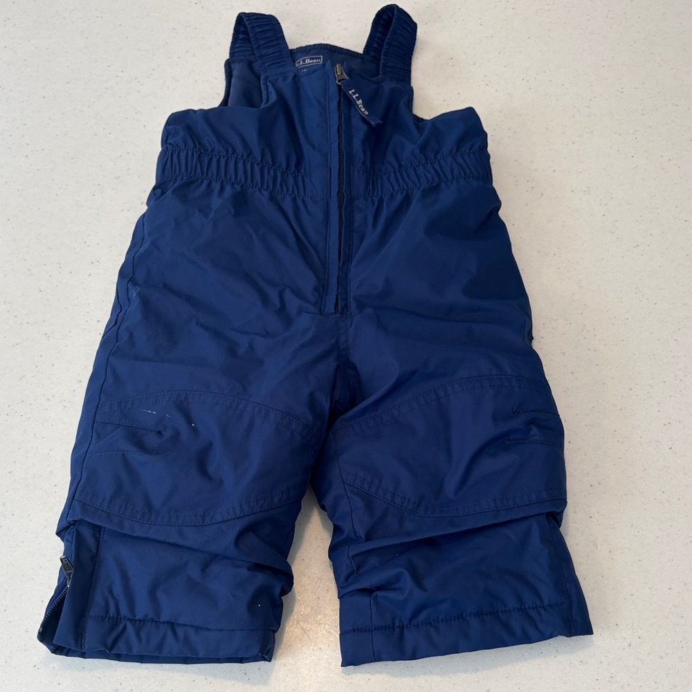 LL Bean Blue Snow Pants 12-18mo